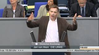 Jan van Aken DIE LINKE Rüstungsexporte Verbieten statt abwägen [upl. by Lipp]