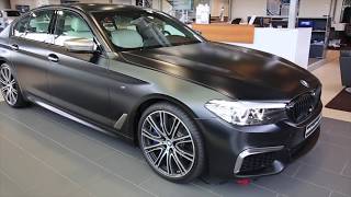 BMW M550d xDrive Frozen Black Limited Edition in esclusiva da Lario Bergauto [upl. by Zile]