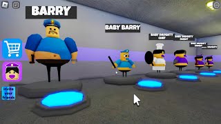 🍪I BECOME EVERYONE in BABY GIRL PRISON RUN BABY DAUGHTY OBBY Walkthrough FULL GAME [upl. by Phemia]