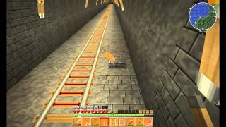 Lets Play Minecraft 172  Schienen verlegen [upl. by Esiole]