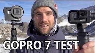 GoPro 7 Stabilization Test Snowboarding [upl. by Scarrow438]