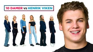 10 DAMER vs HENRIK VIKEN [upl. by Agamemnon]