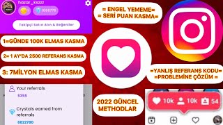 Topfollow 2022 Elmas Ve Referans KasmaYanlış Referans Kodu Puan kasarken Limit Ve Engel ÇÖZÜMLERİ [upl. by Ennire]