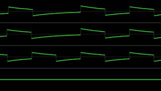 WIP Unfinished Jerobeam Fenderson  quotSpiralsquot SN76489 Cover Oscilloscope View [upl. by Simara]