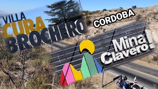 CURA BROCHERO  MINA CLAVERO  CÓRDOBA  en moto por Argentina [upl. by Cull]