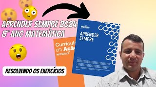 ATUALIZADO Aprender Sempre matemática 8 Ano [upl. by Sicnarf535]