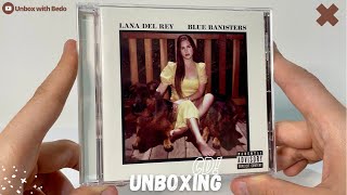 Lana Del Rey “Blue Banisters” UK CD UNBOXING [upl. by Jean220]