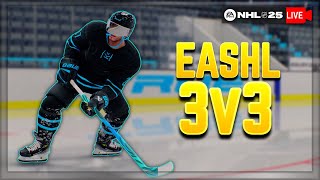 🔴LIVE  NHL 25 EASHL 3V3  Grind to Div 1 [upl. by Analad]