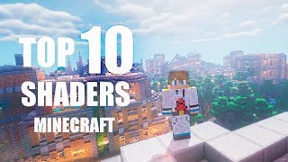 ¿ REALISTAS o NO   TOP 10 MEJORES SHADERS para MINECRAFT  OPTIFINE  Isman64 [upl. by Xymenes]