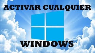 COMO ACTIVAR CUALQUIER WINDOWS  2016  Tecno Hack [upl. by Domela]