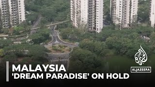 Malaysia’s dream paradise on hold Forest city impacted by China’s real estate troubles [upl. by Isador]