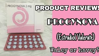 PROGYNOVA  ESTRADIOL VALERATE PRODUCT REVIEW FOR HRT 💓 [upl. by Anaugahs]