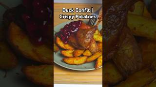 Duck Confit  Crispy Potatoes recipe cooking fries duck airfryer [upl. by Bui]