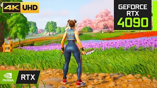 Fortnite  Chapter 6 Season 1  RTX 4090 24GB  4K Maximum Settings RTX ON  DLSS ON [upl. by Newbill]