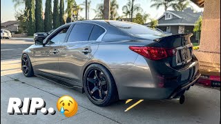 MY Q50 IS BROKEN SMH [upl. by Learsi]