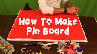 How To Make Pin Board [upl. by Abil]