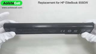 Replacement battery for HP EliteBook 8560W 144V 4400mAh 8 cells [upl. by Boccaj]