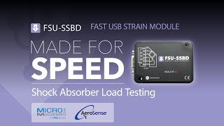 Fast USB Strain Module Shock Absorber Testing Case Study [upl. by Arrol]