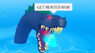 Idiot dies to a Sea Beast he became Toxic Blox Fruits [upl. by Krasnoff]