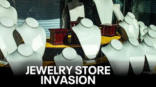 Newark jewelry store ransacked in minutes [upl. by Ttehc]