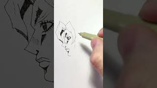 Drawing Pannacotta Fugo JOJO Golden Wind shorts [upl. by Atteniuq336]