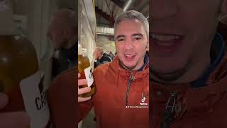 Beer review at Barnsley away stockportcounty barnsleyfc football englishfootballclub [upl. by Sucramel]