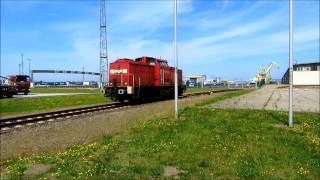 298 3302 am 22072014 im Seehafen Rostock [upl. by Faus]