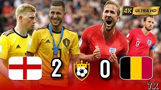 Full Highlights  Belgium 2 vs 0 England  Hazard De Bruyne lead to snatch third place [upl. by Rosamond]