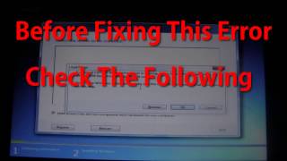 Windows 7 Fixes  A required CDDVD drive device driver is missing error [upl. by Mckinney]