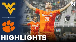 West Virginia vs Clemson  NCAA Mens College Cup Semi Final  Highlights  December 08 2023 [upl. by Rebeka]