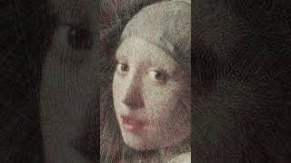 pvrellis art contemporaryart newmediaart stringart vermeer johannesvermeer [upl. by Alek]