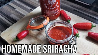 How To Make Homemade Sriracha Sauce│Easy Recipe With Garlic [upl. by Ennaer91]