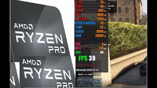 PROCESSADOR AMD RYZEN 5 PRO 4650GE VALE A PENA  GAMEPLAY [upl. by Sholem]