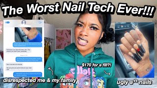 STORYTIME FINALLY EXPOSING MY NAIL TECH WITH RECEIPTS  Localblackchild [upl. by Attelrahs]