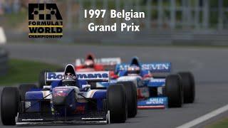 1997 Belgian Grand Prix  Automobilista 2 [upl. by Marylee]