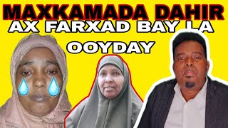 MAXKAMADA DAHIR KIISKI GABADHI RADIINAYSAY HOOYADED 30 SANO UGU DAMBEEN HESHAAY HOOYADED O WALAAN [upl. by Aneehsram]