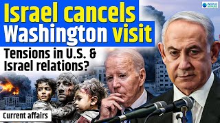 Israel cancels Washington visit after US allows UN Gaza ceasefire resolution to pass  World Affairs [upl. by Farrison128]