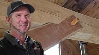 Seldom Seen Farm Timberframe Sugarhouse ep 182 [upl. by Nayd]