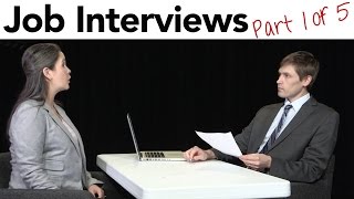 How to Interview for a Job in American English part 15 [upl. by Kcirdderf]