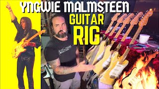 Yngwie Malmsteen GUITAR RIG [upl. by Eyla769]