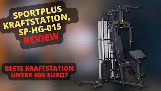 SportPlus Kraftstation SP HG 015 Review  Lohnt sich der Kauf [upl. by Nesyrb110]