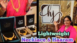 Hari jewellery coimbatore lightweight Haaram amp Necklace Bridal jewellery [upl. by Ahsatan]