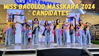 MISS BACOLOD MASSKARA 2024 CANDIDATES  MASSKARA FESTIVAL 2024  BACOLOD CITY [upl. by Ellennod48]