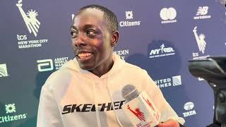 Edward Cheserek ready for marathon debut in New York [upl. by Marita]