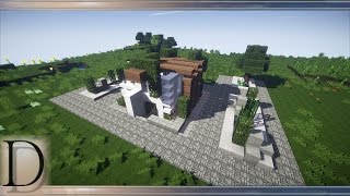 ZWIASTUN minecraft jak zrobić fajny domek modern 10x10 [upl. by Widera]