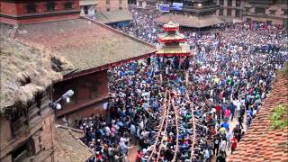 Bisket Jatra Festival  Bhaktapur 2012 [upl. by Choong]