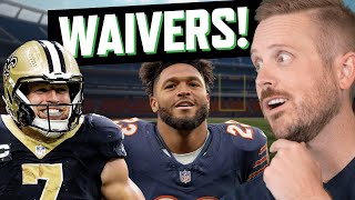 Week 12 Waivers  Old Man Strength Difference Makers  Fantasy Football 2024  Ep 1680 [upl. by Lirrad]