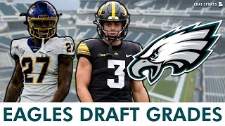 Eagles Draft Grades All 7 Rounds From 2024 NFL Draft Ft Quinyon Mitchell amp Cooper DeJean [upl. by Fineman]