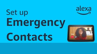 How to set up Alexa Emergency Assist with Alexa  Amazon Echo [upl. by Ellevart]