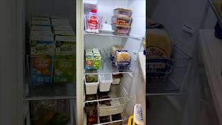 Fridge organisation restock satisfying shorts fridge organization [upl. by Aleen933]